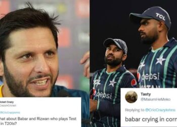 नए चयनकर्ता शाहिद अफरीदी ने कहा – 135 से कम स्ट्राइक रेट तो टी20 में जगह नहीं, बाबर और रिज़वान उड़ा मजाक