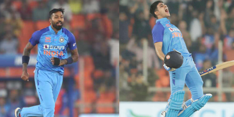 गिल के शतक के बाद पांड्या ने झटके 4 विकेट भारत ने न्यूजीलैंड को 168 रनों से हराया